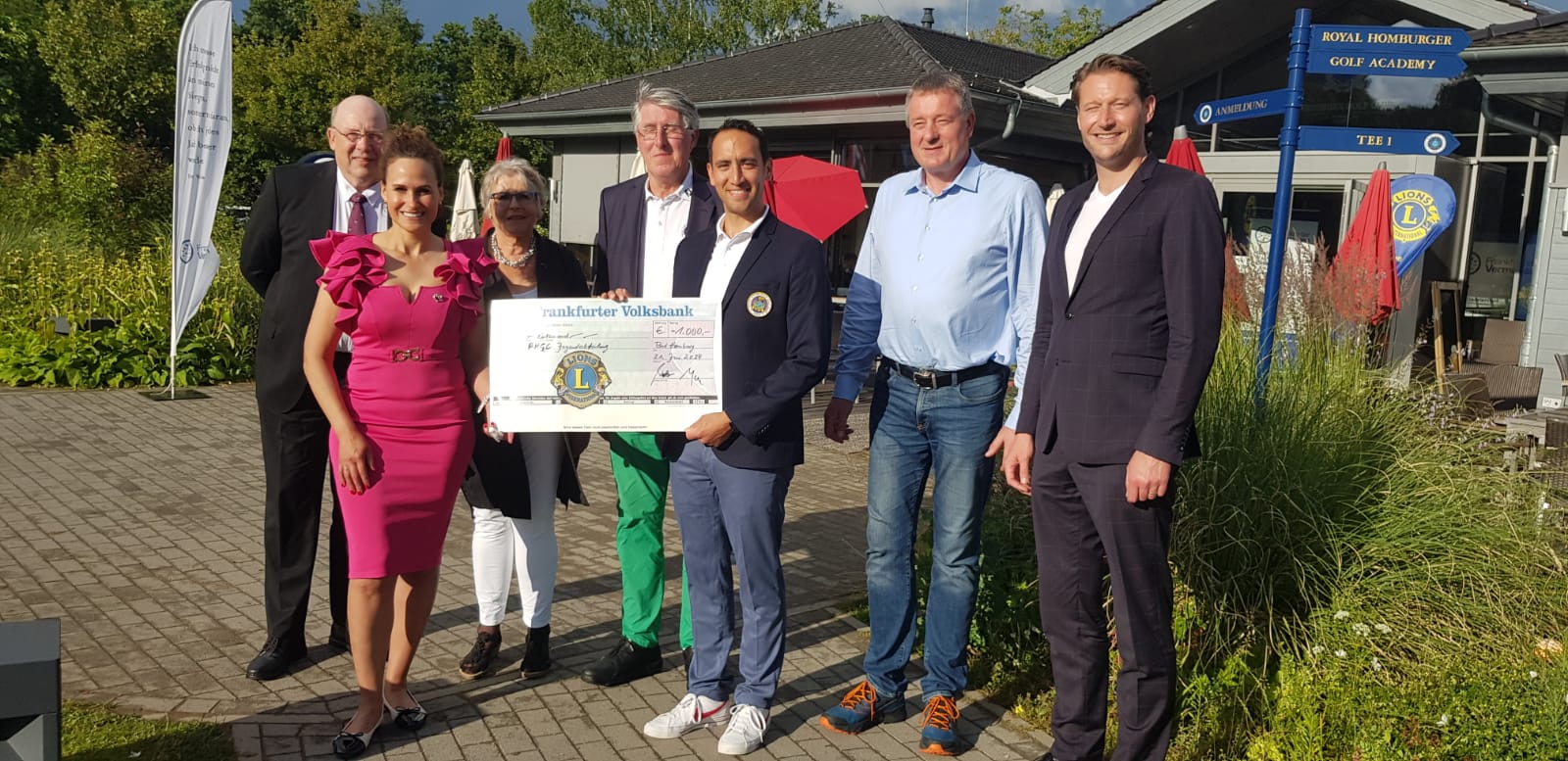 Preisverleiung Lions Charity Turnier 2024 veranstaltet durch Lions Club Frankfurt Cosmopolitan und Lions Club Frankfurt Paulskirche